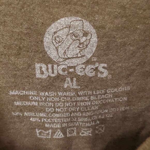 Bucees Buc-ee’s Be Happy Sunflower T-shirt Adult Unisex Large Olive Green - Picture 8 of 12